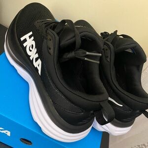Hoka One One Men's Bondi 8 Running Sneaker Shoes, Size -M7-W8